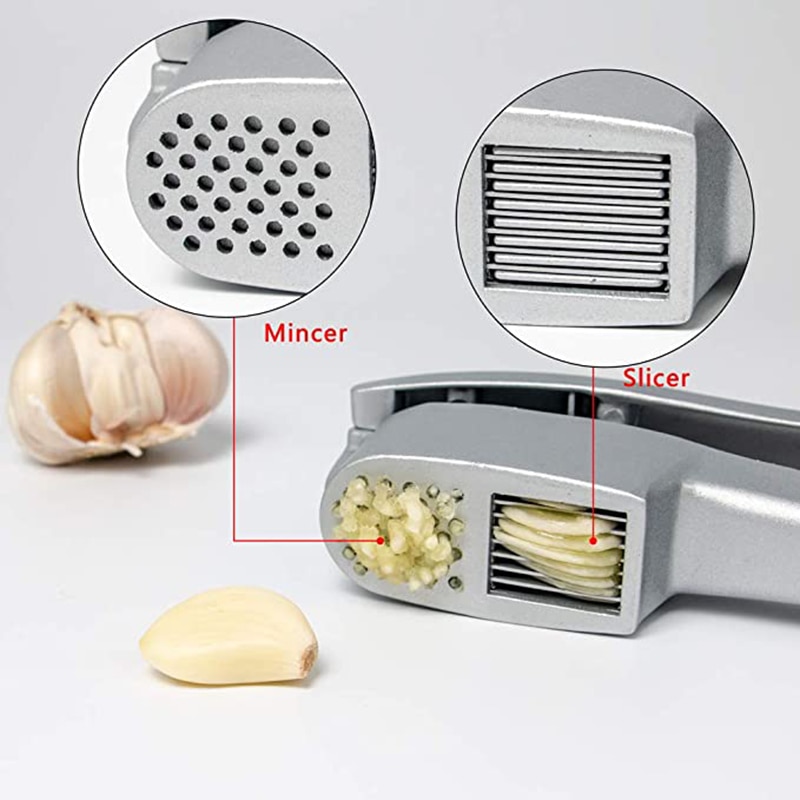 2 in 1 Garlic Slicer and Mincer Kitchen Tool