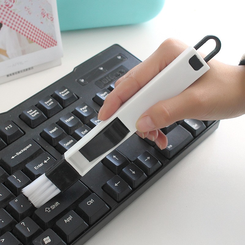 2-in-1 Keyboard Brush With Dustpan 2-in-1 Keyboard Brush With Dustpan