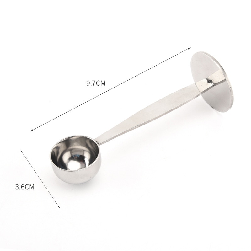 2 in 1 Measuring Spoon for Coffee and Presser 2 in 1 Measuring Spoon for Coffee and Presser