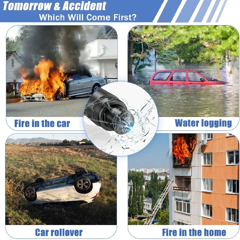 2-in-1 Mini Car Safety Hammer Car Glass Window Breaker Escape And Rescue Tool With Seat Belt Cutting Tool Car Parts 2-in-1 Mini Car Safety Hammer Car Glass Window Breaker Escape And Rescue Tool With Seat Belt Cutting Tool Car Parts