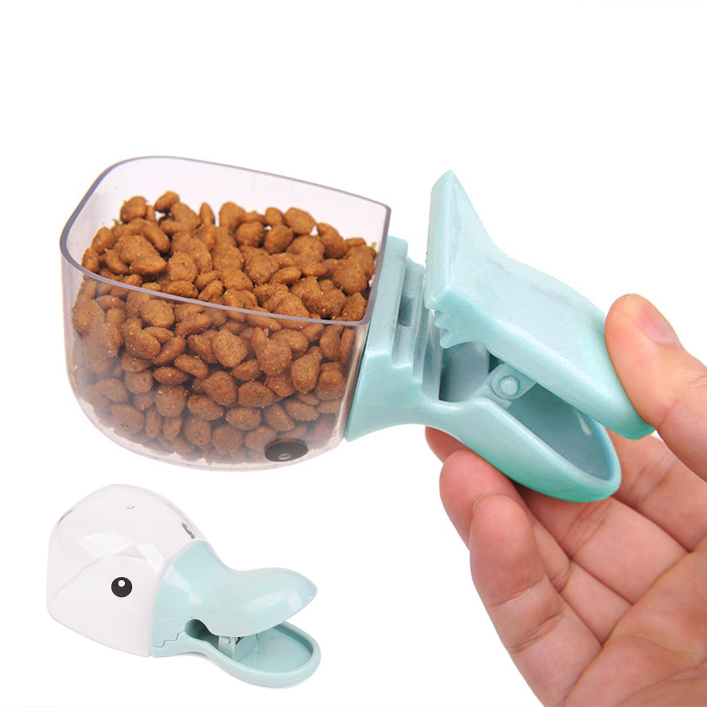 2 in 1 Pet Food Duck Scoop and Clip 2 in 1 Pet Food Duck Scoop and Clip