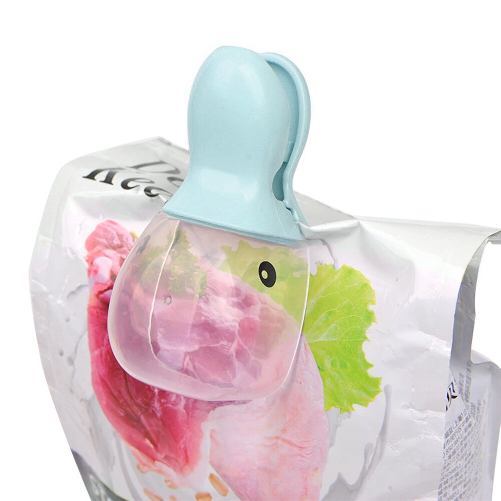 2 in 1 Pet Food Duck Scoop and Clip 2 in 1 Pet Food Duck Scoop and Clip