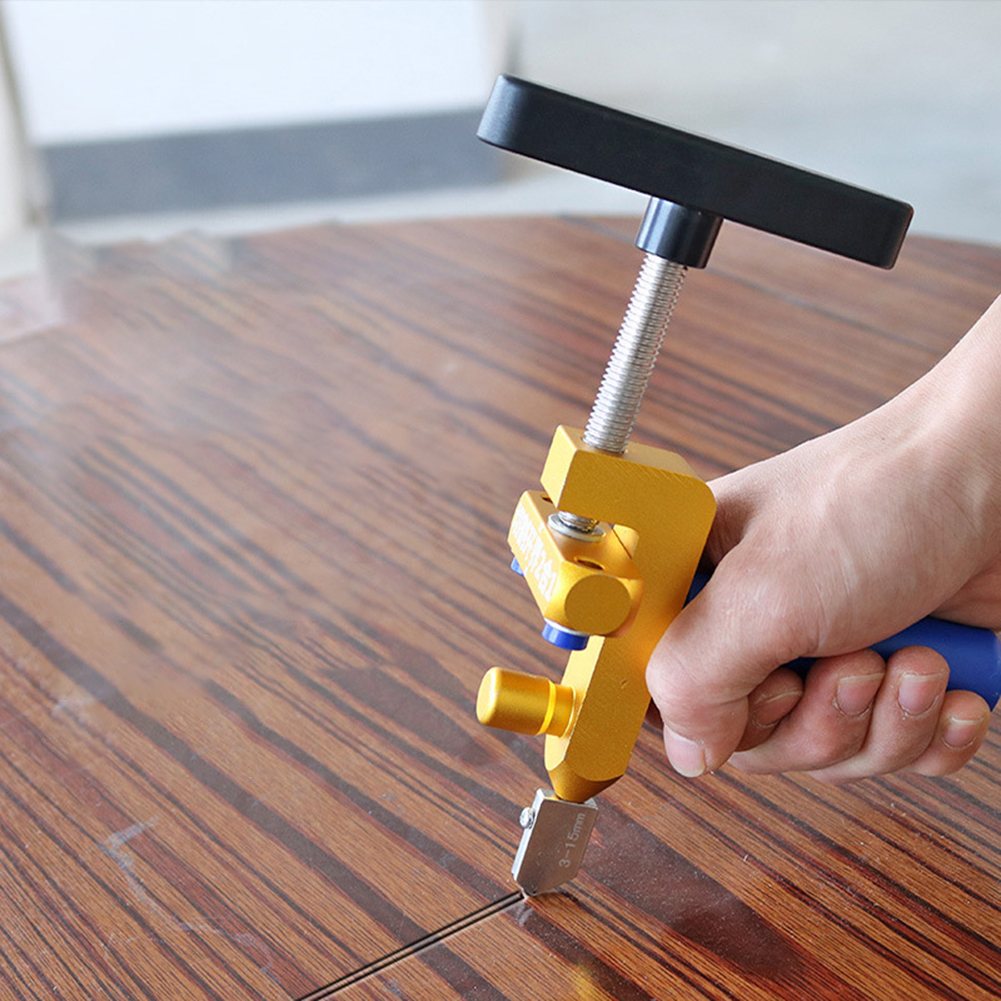 2 in 1 Practical Manual Tile Cutter with Wheel Diamond Roller Multifunction Glass Cutter Divider Ceramic Tile Opener 2 in 1 Practical Manual Tile Cutter with Wheel Diamond Roller Multifunction Glass Cutter Divider Ceramic Tile Opener