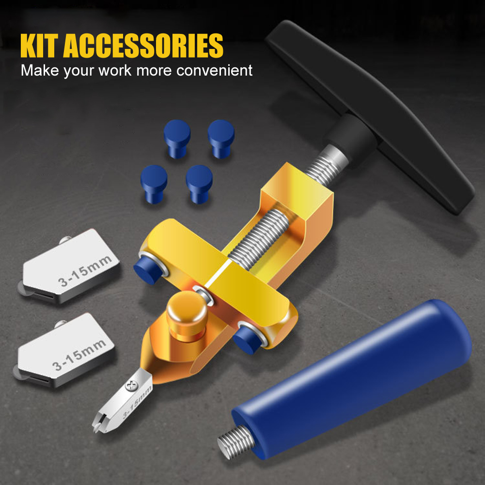 2 in 1 Practical Manual Tile Cutter with Wheel Diamond Roller Multifunction Glass Cutter Divider Ceramic Tile Opener