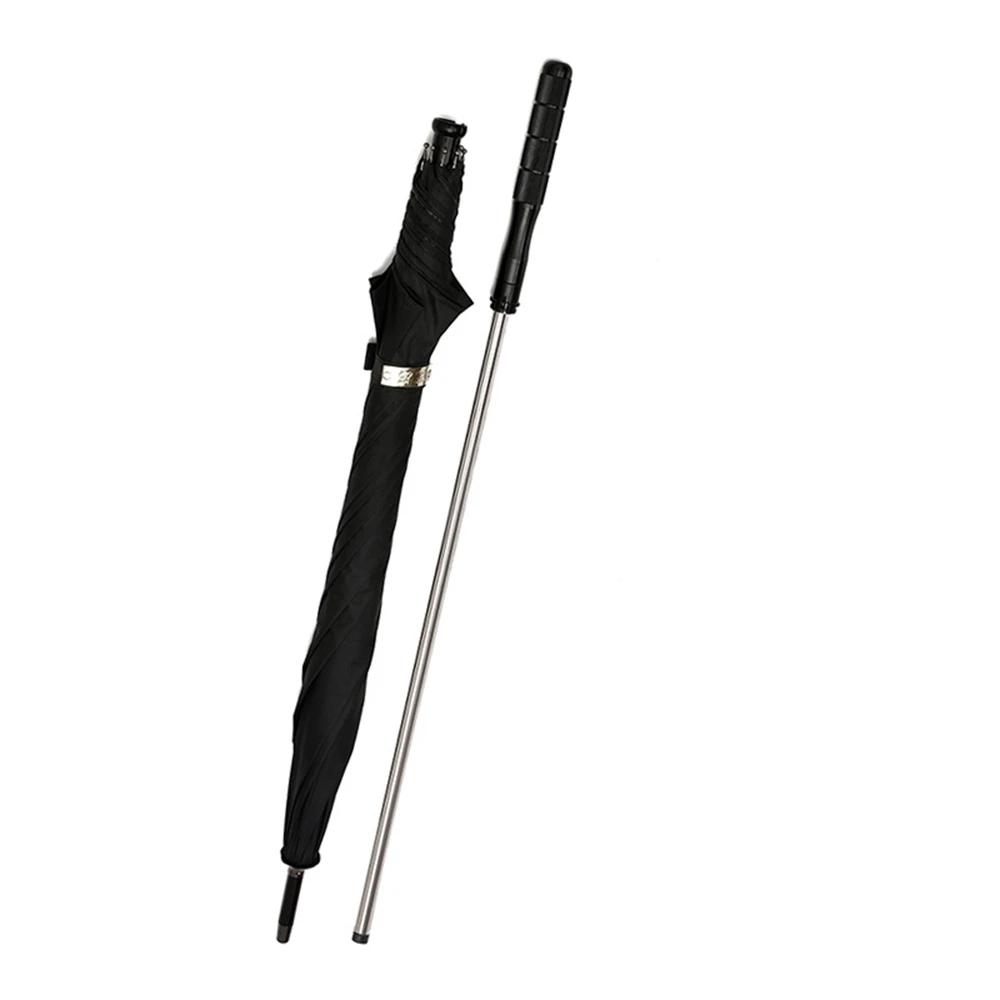 2-In-1 Self Defense Walking Cane Stick Sturdy Windproof UV Protection Umbrella for Hiking And Outdoor Use 2-In-1 Self Defense Walking Cane Stick Sturdy Windproof UV Protection Umbrella for Hiking And Outdoor Use