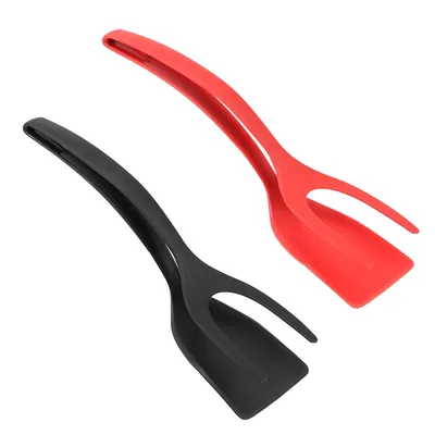 2 in 1 Spatula Tongs Egg Flipper 2 in 1 Spatula Tongs Egg Flipper