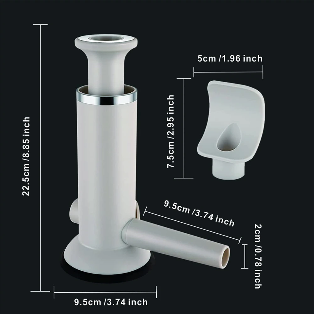 2 in 1 Vertical Sausage Maker Machine Sausages Making Kit Manual Stuffer Meatball Maker Kitchen Tools