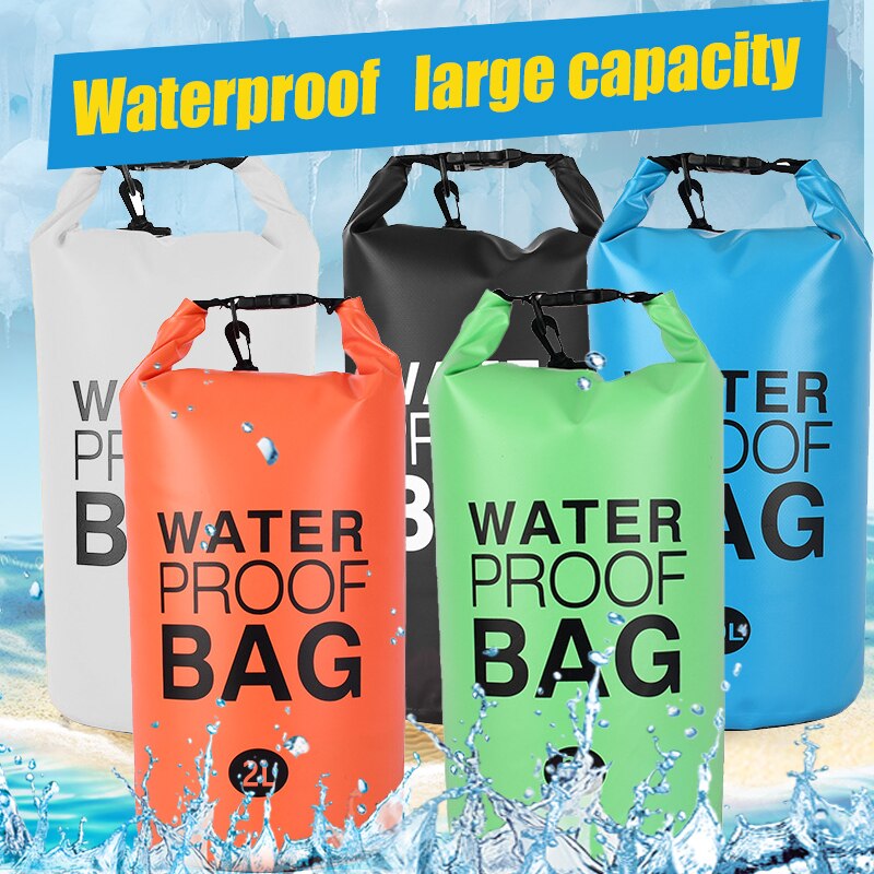 2 Liter Waterproof Dry Bag Storage Swimming Kayak River Hiking Float Sailing Canoe Diving Compression Backpack 2 Liter Waterproof Dry Bag Storage Swimming Kayak River Hiking Float Sailing Canoe Diving Compression Backpack