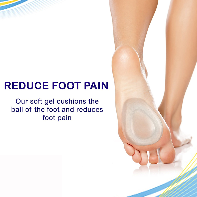 2 pcs Ball of Foot Cushions Foot Care Inserts Insoles Support Neuroma Runners Metatarsalgia Gel Pad Rapid Foot Pain 2 pcs Ball of Foot Cushions Foot Care Inserts Insoles Support Neuroma Runners Metatarsalgia Gel Pad Rapid Foot Pain