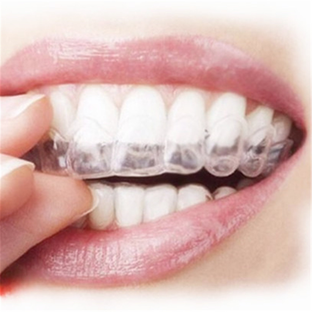 2 Pcs Invisible Orthodontic Braces For Teeth Thermoforming Mouthguard Teeth Trays Tooth Whitener Tools Oral Mouth Care