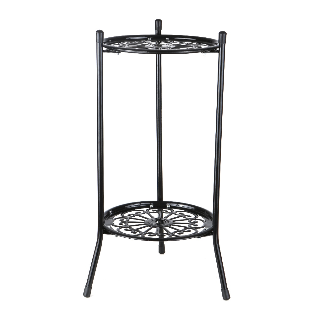 2 Pots Metal Floor Plant Stand 2 Pots Metal Floor Plant Stand