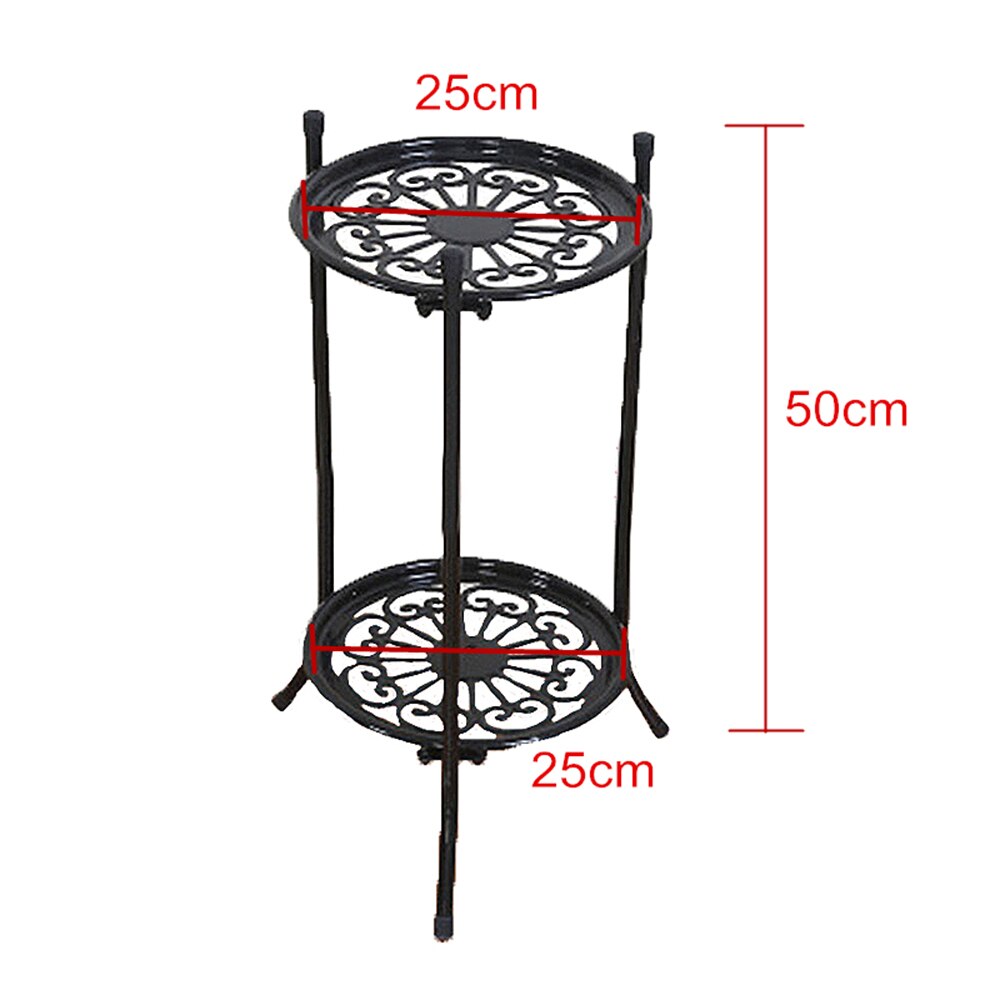 2 Pots Metal Floor Plant Stand 2 Pots Metal Floor Plant Stand