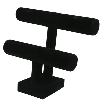 2 Tier T Bar Bracelet Stand Display 2 Tier T Bar Bracelet Stand Display
