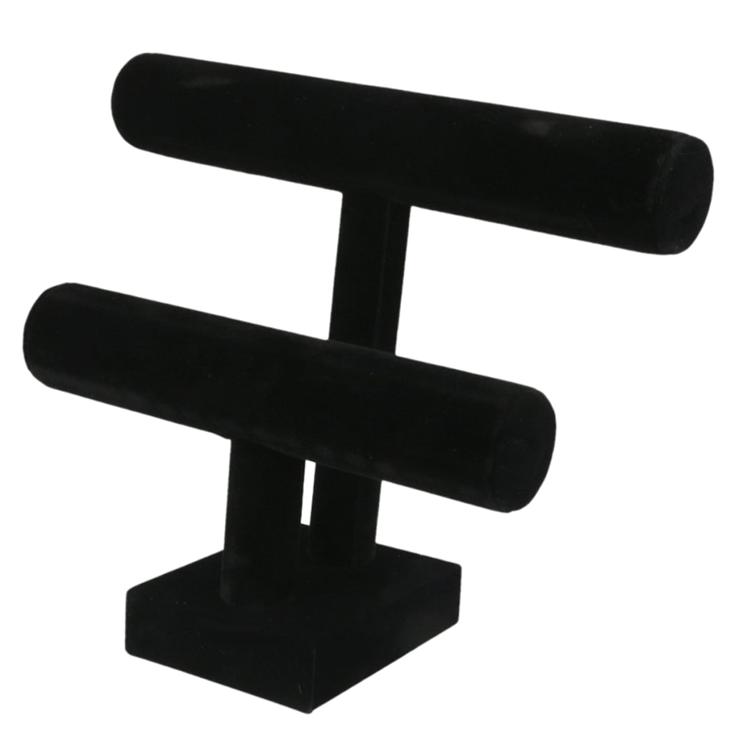 2 Tier T Bar Bracelet Stand Display