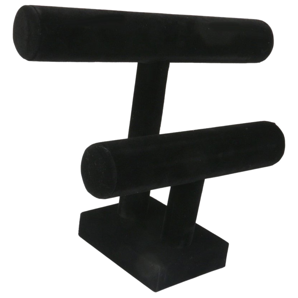 2 Tier T Bar Bracelet Stand Display 2 Tier T Bar Bracelet Stand Display