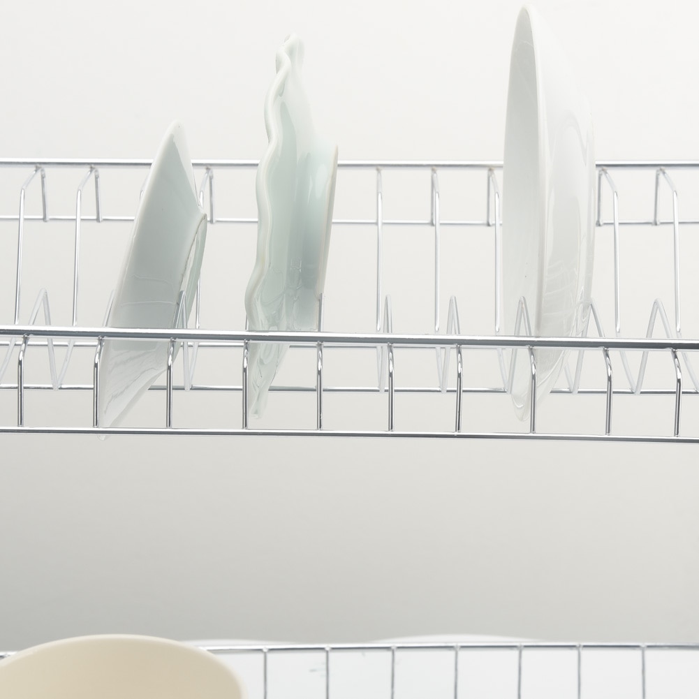2 Tiers Dish Rack Organizer 2 Tiers Dish Rack Organizer
