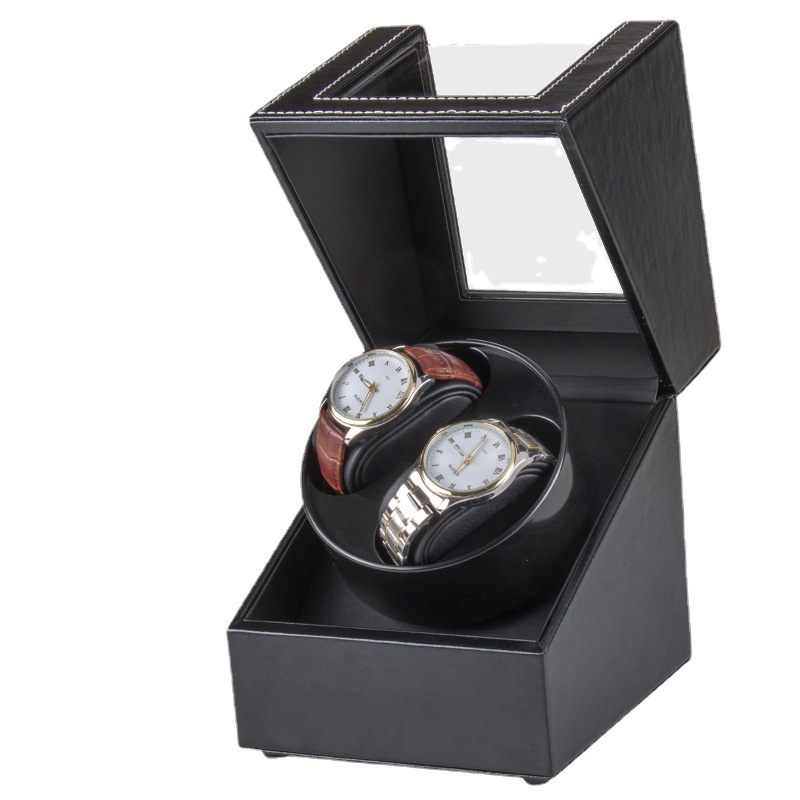 2 Watch Winders For Automatic Watches Usb Power Used Globally Mute Mabuchi Motor Mechanical Watch Rotate Stand Box
