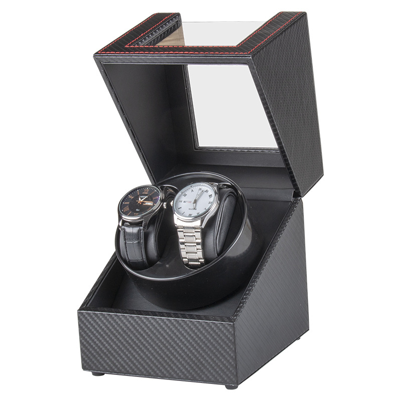 2 Watch Winders For Automatic Watches Usb Power Used Globally Mute Mabuchi Motor Mechanical Watch Rotate Stand Box