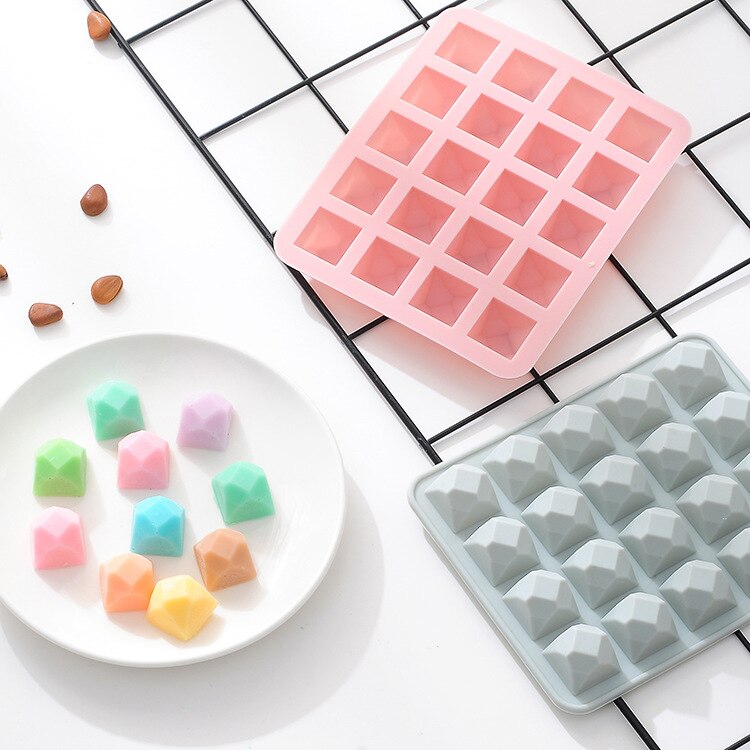 20 Cavity Diamond Silicone Mold