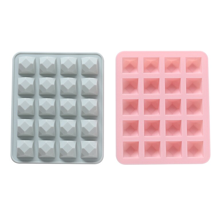 20 Cavity Diamond Silicone Mold