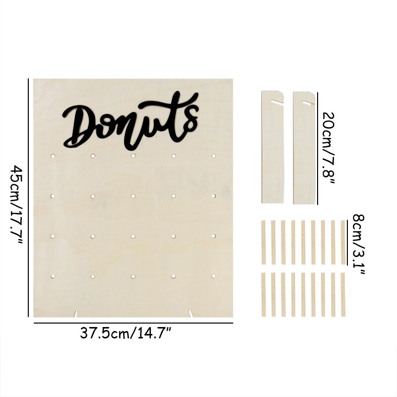 20 Holes Donut Display Stands Dessert Holder 20 Holes Donut Display Stands Dessert Holder