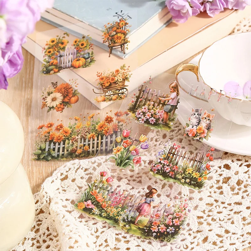 20 Sheets PET Stickers book Vintage Log cabin Decorative handmade Scrapbooking Material Diary Album Craft Supplies 20 Sheets PET Stickers book Vintage Log cabin Decorative handmade Scrapbooking Material Diary Album Craft Supplies