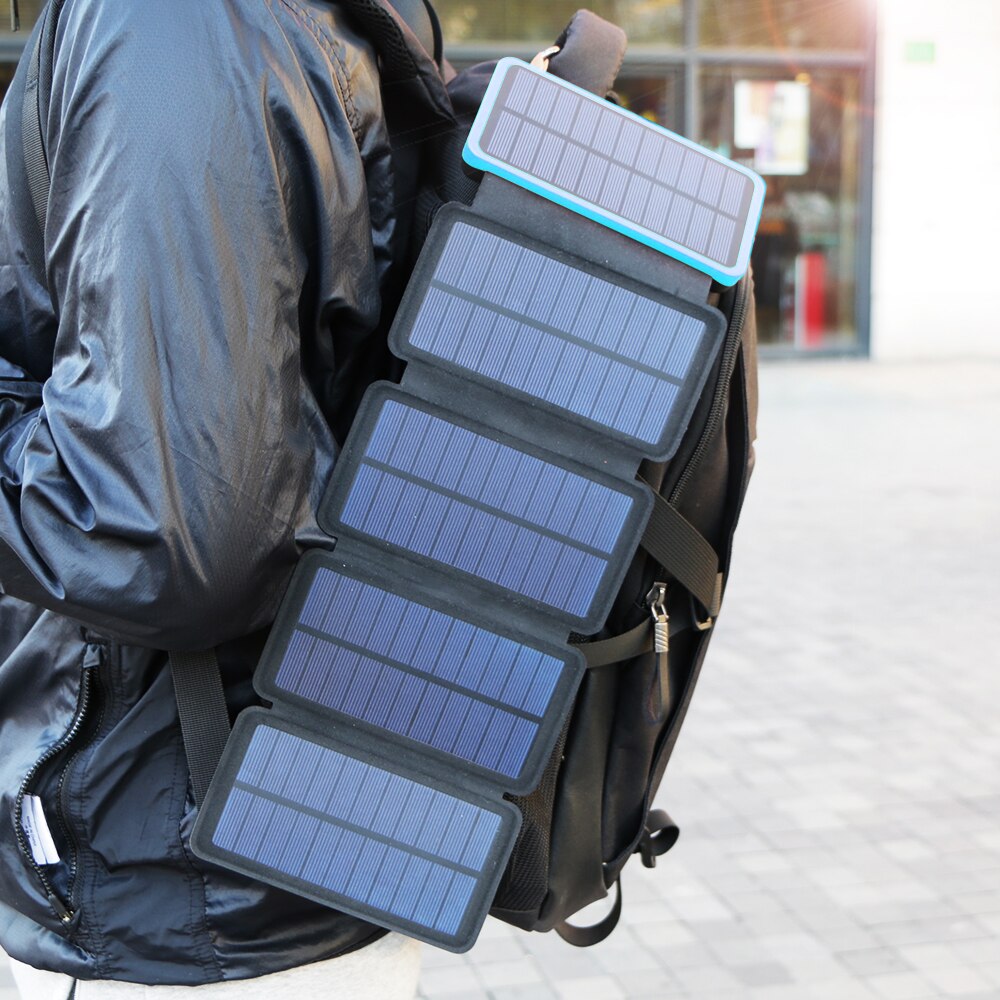 20000 mAh Solar Charging Power Bank