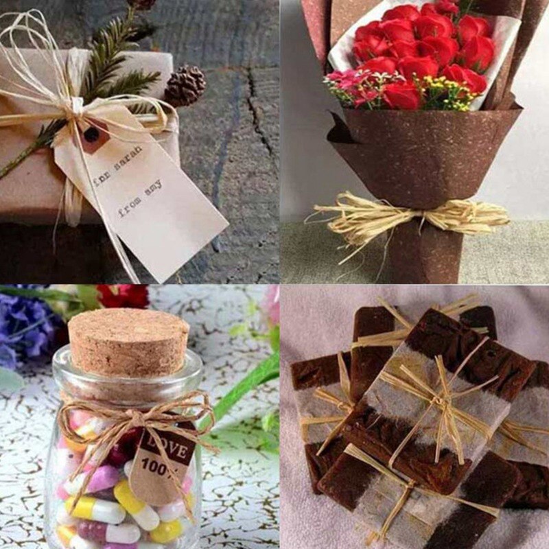 200M Eco Friendly Raffia Paper Ribbon 200M Eco Friendly Raffia Paper Ribbon