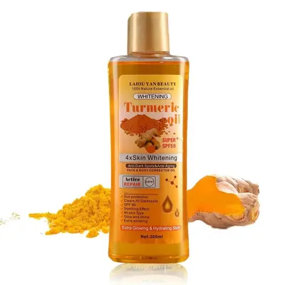 200ml Turmeric Oil Essential Oil Ginger Deep Hydration Moisturizer Nourishing Smoothing Face Serum Oil Moisturizer Skin 200ml Turmeric Oil Essential Oil Ginger Deep Hydration Moisturizer Nourishing Smoothing Face Serum Oil Moisturizer Skin