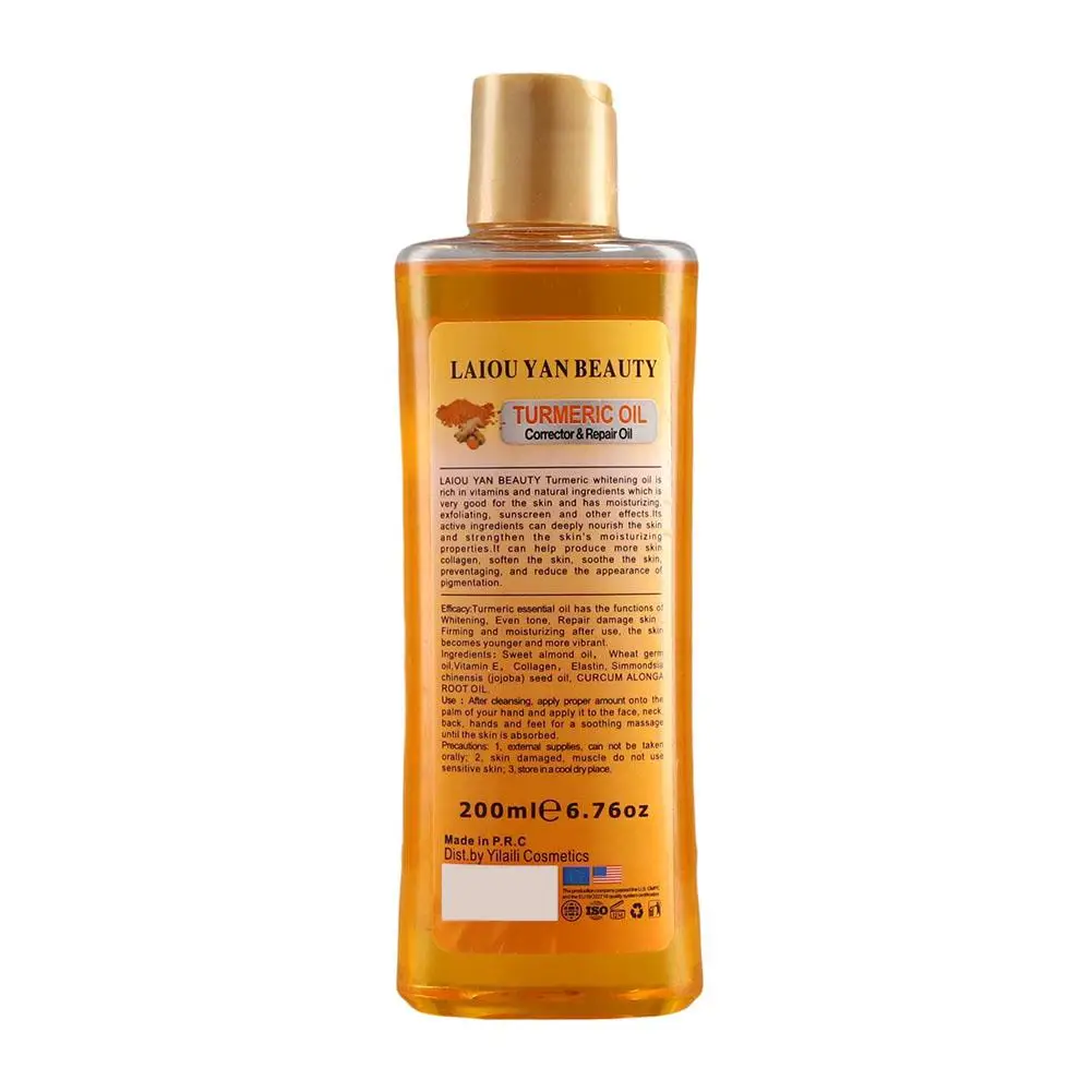 200ml Turmeric Oil Essential Oil Ginger Deep Hydration Moisturizer Nourishing Smoothing Face Serum Oil Moisturizer Skin 200ml Turmeric Oil Essential Oil Ginger Deep Hydration Moisturizer Nourishing Smoothing Face Serum Oil Moisturizer Skin
