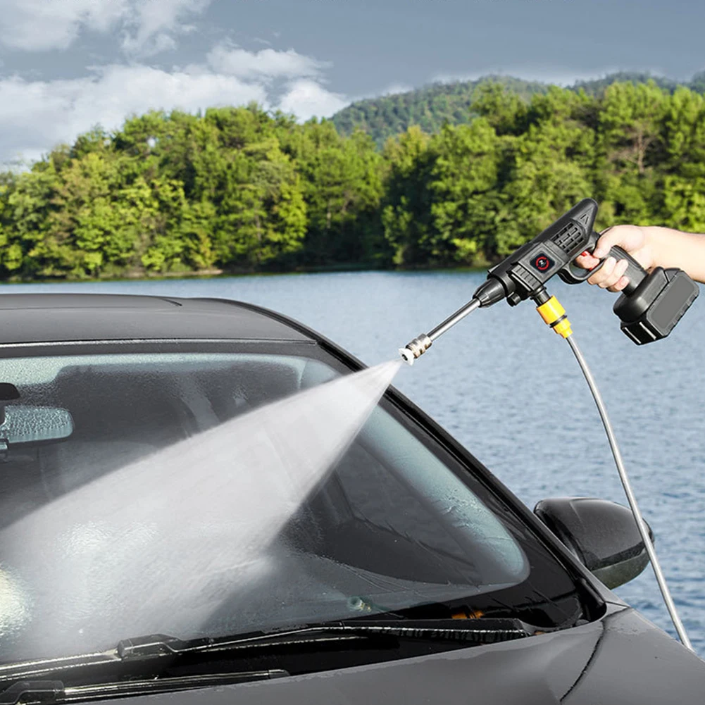 200W 50Bar Cordless High Pressure Car Washer Spray Water Gun 20000mAh Battery Foam Generator Car Washing Machine for