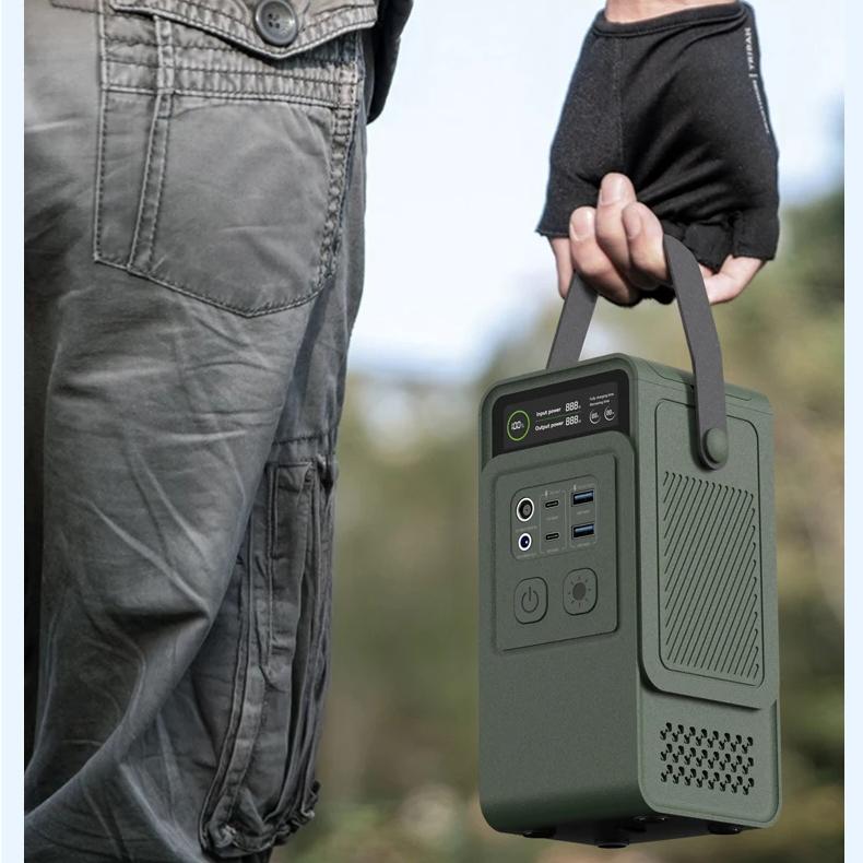 200W Power Bank 192Wh Lifepo4 Battery 60000mAh Solar Generator for Camping Portable Power Station LED Light 200W Power Bank 192Wh Lifepo4 Battery 60000mAh Solar Generator for Camping Portable Power Station LED Light