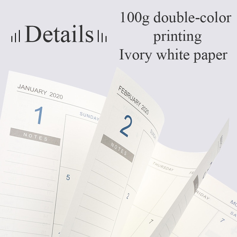 2020 Planner Notebook Agenda Organizer