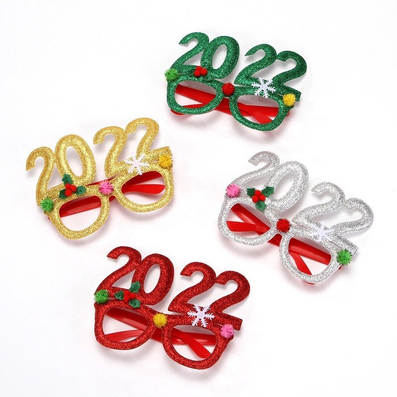 2022 Glasses Photo Booth Props