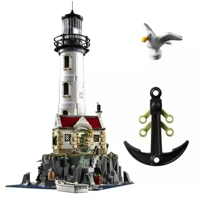 2065PCS Electric Lighthouse Model Building Blocks Electric Assembly Children's Toys Birthday Gifts 2065PCS Electric Lighthouse Model Building Blocks Electric Assembly Children's Toys Birthday Gifts