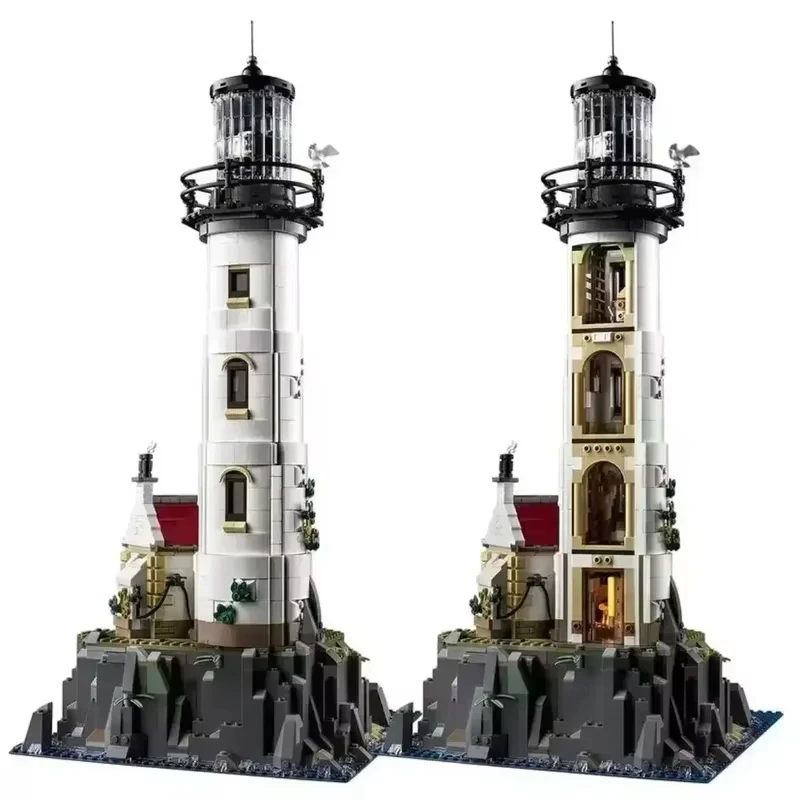 2065PCS Electric Lighthouse Model Building Blocks Electric Assembly Children's Toys Birthday Gifts 2065PCS Electric Lighthouse Model Building Blocks Electric Assembly Children's Toys Birthday Gifts
