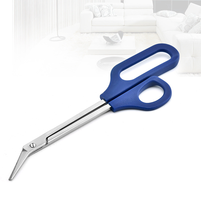 20cm Long Reach Easy Grip Toe Nail Toenail Scissor Trimmer for Disabled Cutter Clipper Manicure Pedicure Trim Chiropody