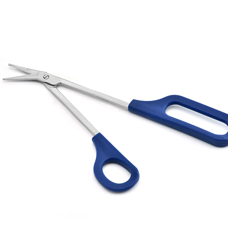 20cm Long Reach Easy Grip Toe Nail Toenail Scissor Trimmer for Disabled Cutter Clipper Manicure Pedicure Trim Chiropody