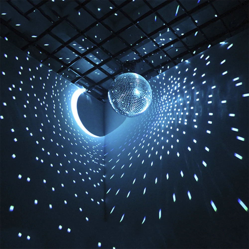 20cm Mirror Disco Ball Party Shining Ball Christmas Decoration Laser Reflective Glass Disco Ball Xmas Tree Decor Home