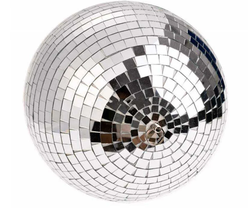 20cm Mirror Disco Ball Party Shining Ball Christmas Decoration Laser Reflective Glass Disco Ball Xmas Tree Decor Home