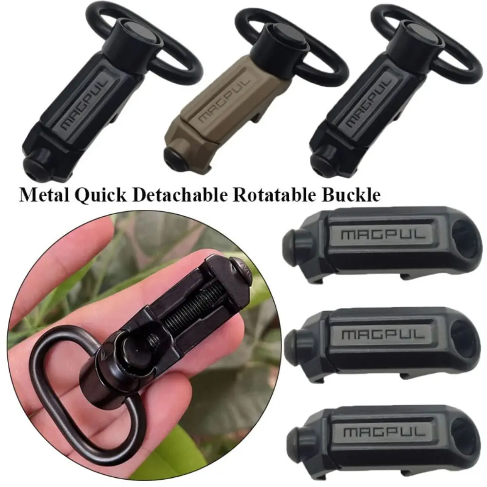 20mm Metal Quick Detachable Rotatable Buckle RSA Strap Buckle QD Hooks Outdoor Metal Quick Release Rotatable Buckles