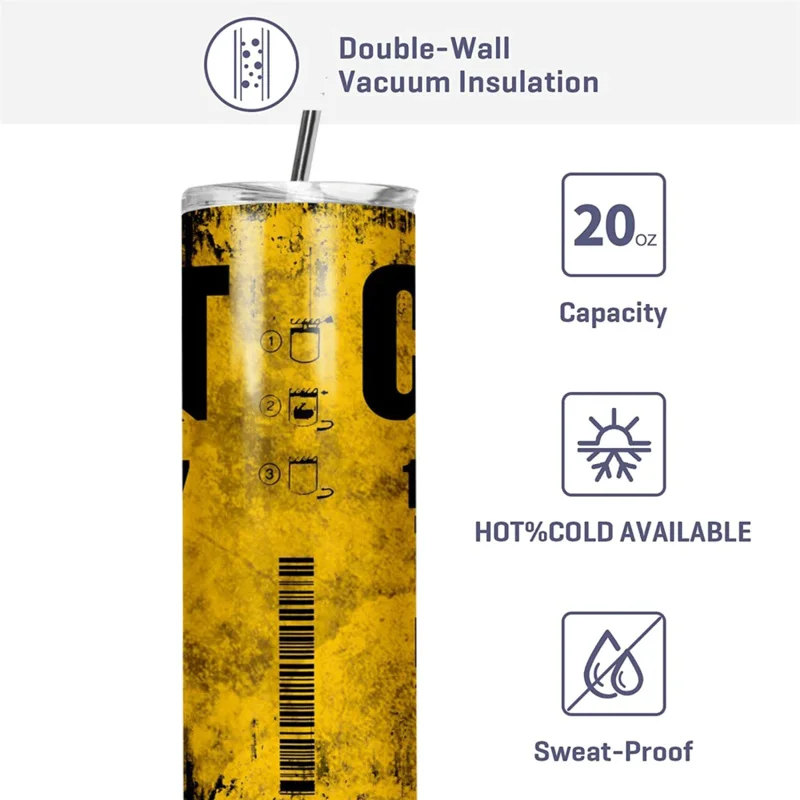 20oz Engine Oil Filter Double Insulated Traveling Cup With Lid and Straw Caterpillar Cat Grunge Oil Hot Cold Drink 20oz Engine Oil Filter Double Insulated Traveling Cup With Lid and Straw Caterpillar Cat Grunge Oil Hot Cold Drink
