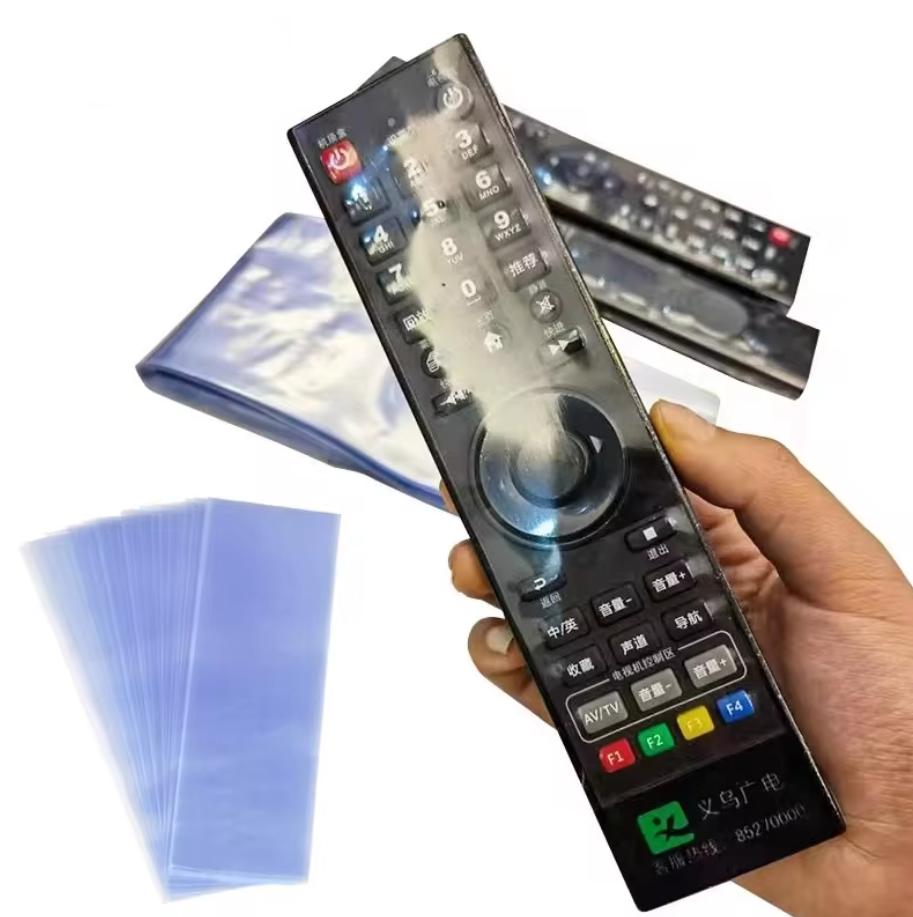 20pcs Clear Heat Shrink Film Bag TV/Air Condition Remote Control Transparent Cover Household Dust Waterproof Protective 20pcs Clear Heat Shrink Film Bag TV/Air Condition Remote Control Transparent Cover Household Dust Waterproof Protective