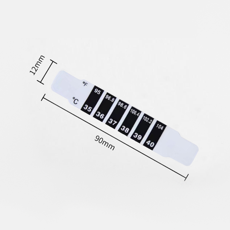 20Pcs Forehead Head Strip Thermometer Water Milk Thermometer Fever Body Baby Child Kid Test Temperature Sticker Baby