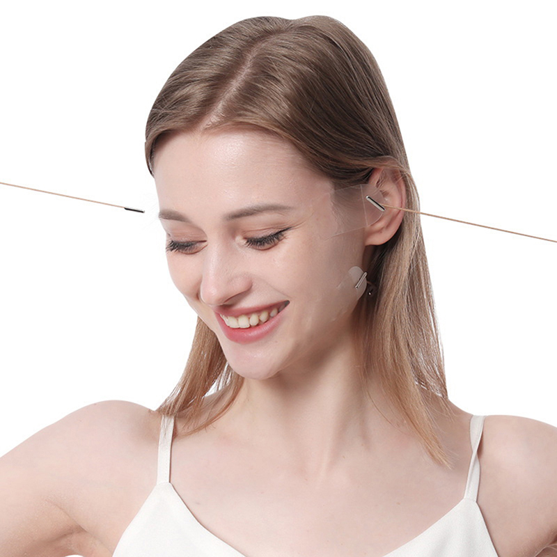 20pcs Instant Invisible Face Stickers Neck Eye Double Chin Lift V Shape Refill Tapes Thin Makeup Facelifting Patch