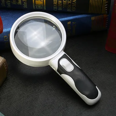20X Handheld Pocket Magnifier with Light 20X Handheld Pocket Magnifier with Light