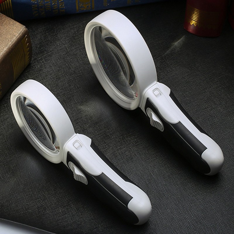 20X Handheld Pocket Magnifier with Light 20X Handheld Pocket Magnifier with Light