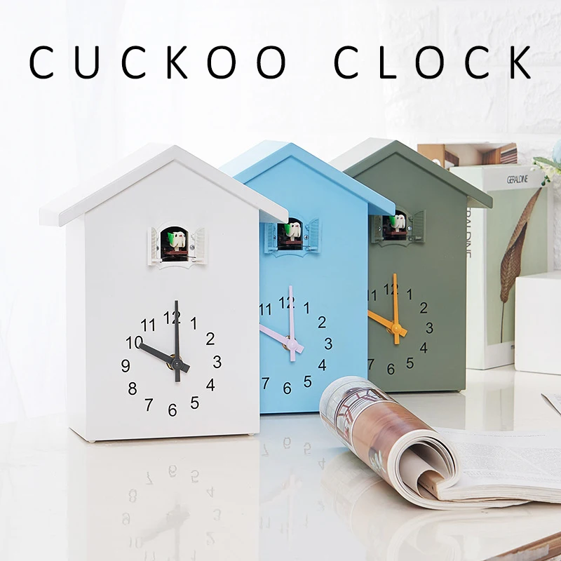 20x25cm Cuckoo Quartz Wall Clock Modern Bird Home Living Room Hanging Watch Horologe Clocks Timer Office Home 20x25cm Cuckoo Quartz Wall Clock Modern Bird Home Living Room Hanging Watch Horologe Clocks Timer Office Home