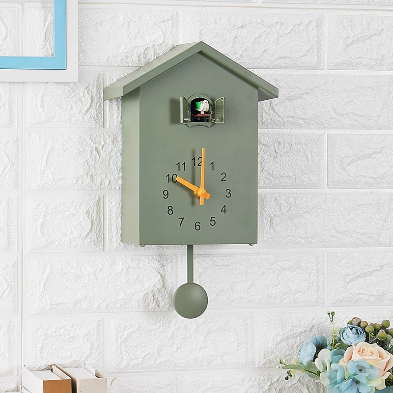 20x25cm Cuckoo Quartz Wall Clock Modern Bird Home Living Room Hanging Watch Horologe Clocks Timer Office Home 20x25cm Cuckoo Quartz Wall Clock Modern Bird Home Living Room Hanging Watch Horologe Clocks Timer Office Home