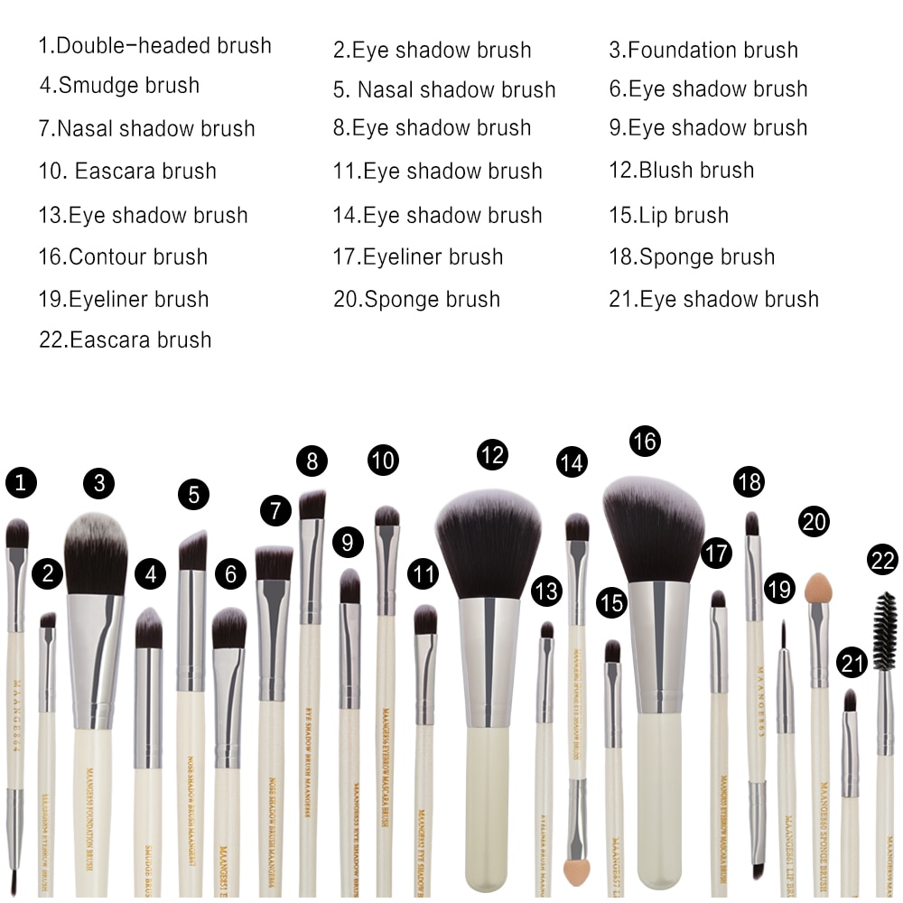 22 Best Makeup Brushes Set 22 Best Makeup Brushes Set